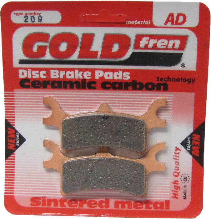 Rear Right Goldfren Brake Pad Fits Polaris 325 Magnum HDS 2x4 FC Model 2002