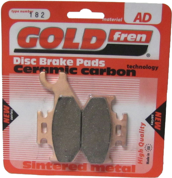 Rear Right Goldfren Brake Pad Fits Yamaha YFM 450 FXV Wolverine 3C23 2006
