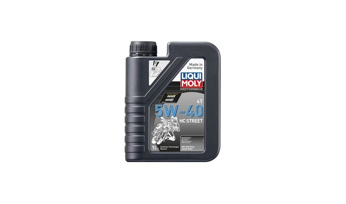 Liqui Moly Motorcycle 4T 5w40 HC Street Synthetik-Technologieöl