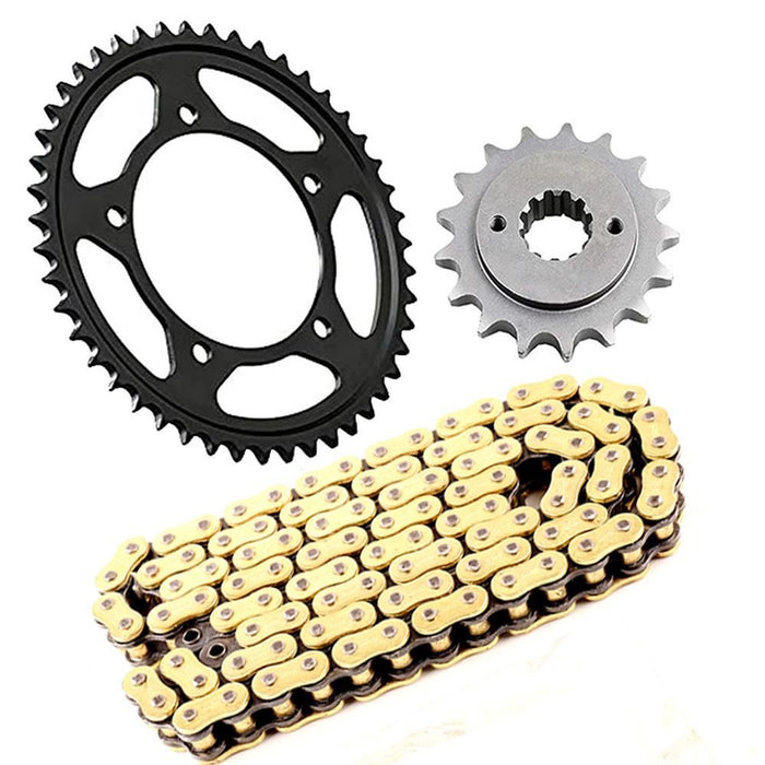 Chain and Sprocket Kit Fits H/Davidson XLH 883 Sportster DeLuxe 1989-1992
