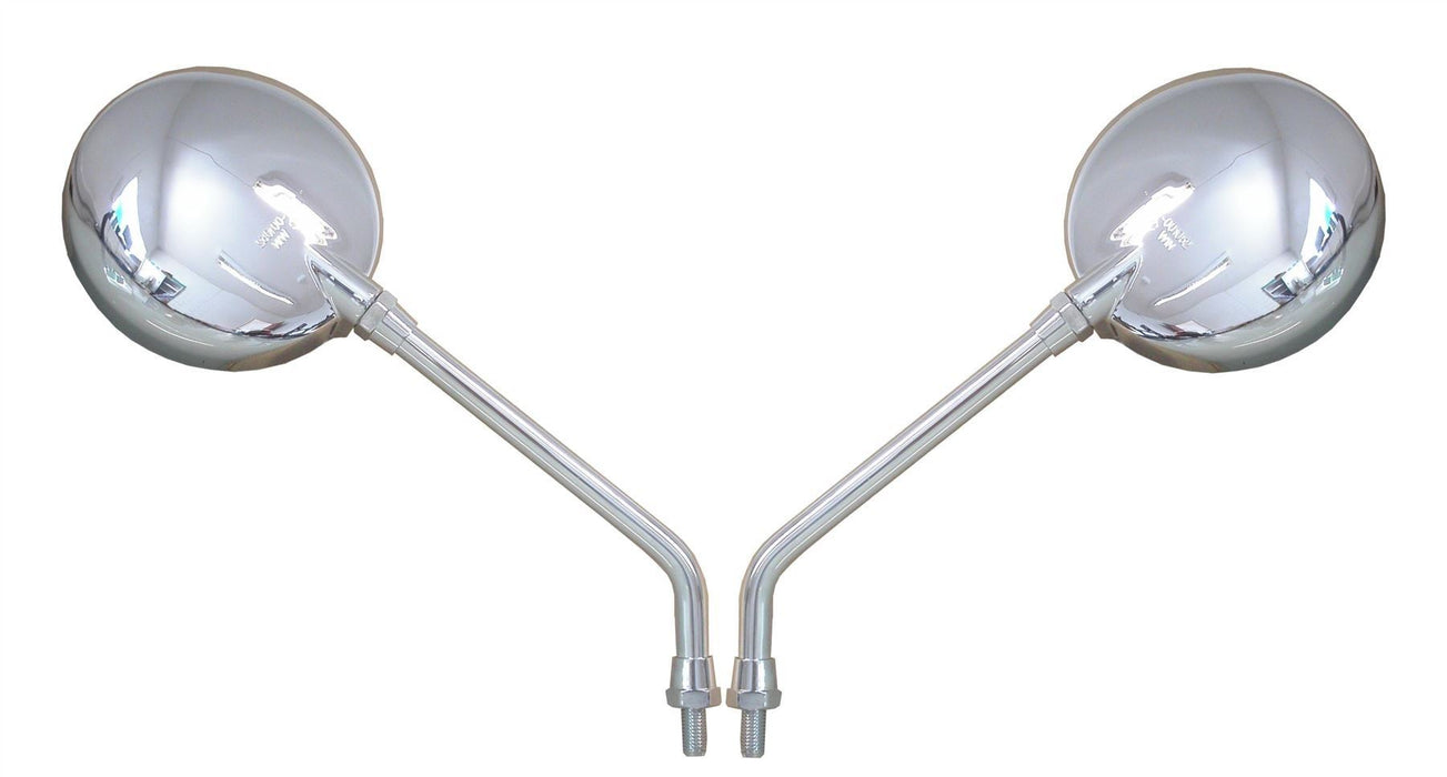 Left & Right Hand Mirrors Fit Kawasaki Z 400 H1 LTD 1979