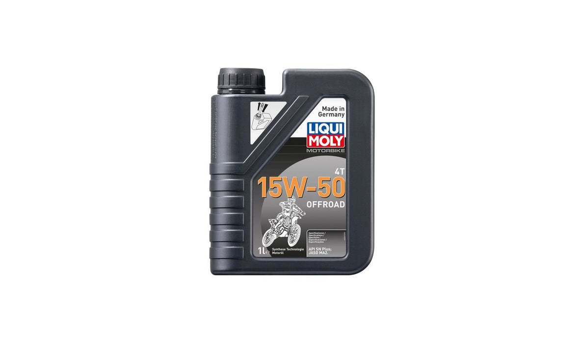 Liqui Moly Motorcycle 4T 15w50 Off Road Synthetic Technology Oil