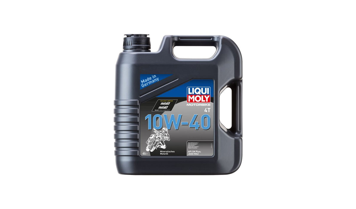 Liqui Moly Motorcycle 4T 10w40 Mineral Oil