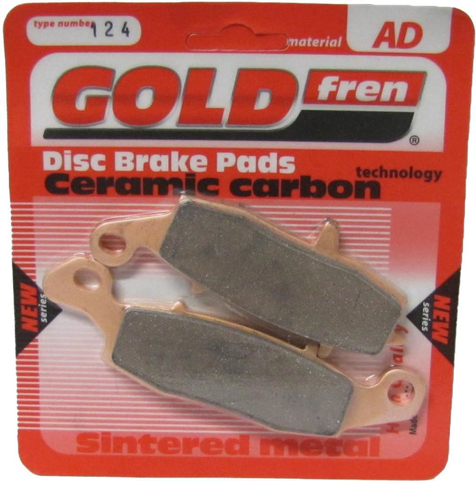 Rear Left Goldfren Brake Pad Fits Kawasaki VN 1700 B9F Voyager ABS Rea2009
