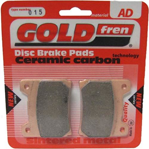 Rear Right Goldfren Brake Pad Fits Yamaha FZR 600 3HE7 UK Model 1991