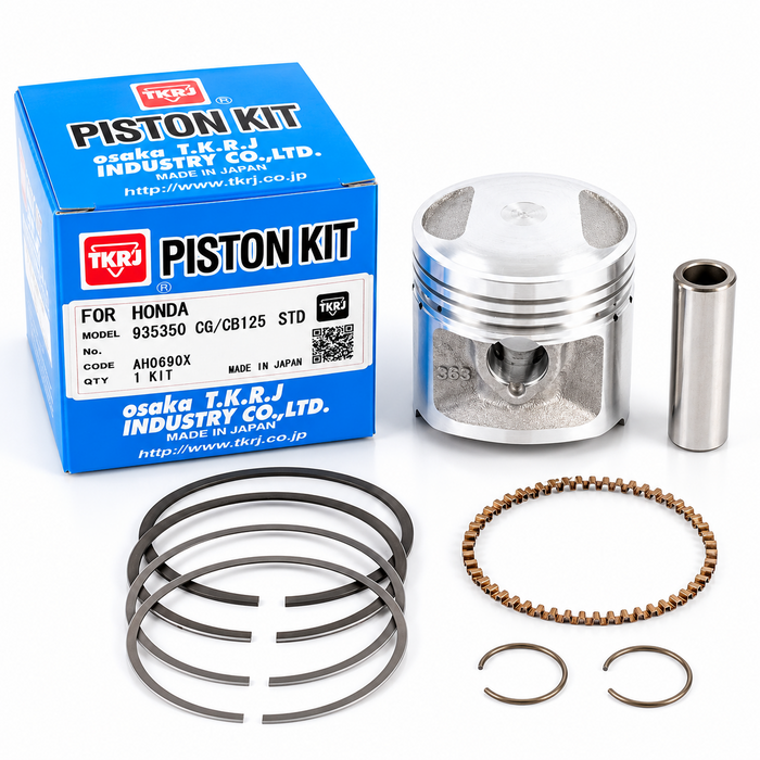 Replacement Piston Kit Fits Honda CB125S 125 1976-1977