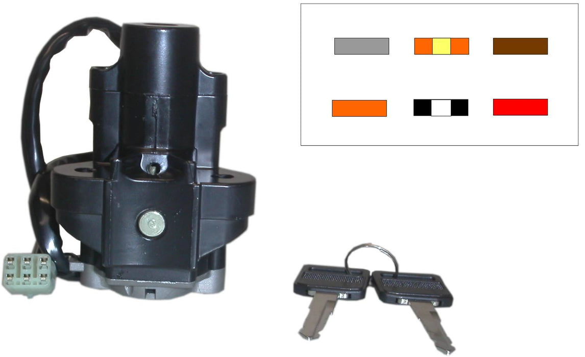 Ignition Switch For Suzuki GSX 1200 'Inazuma' SACS 1998-2002