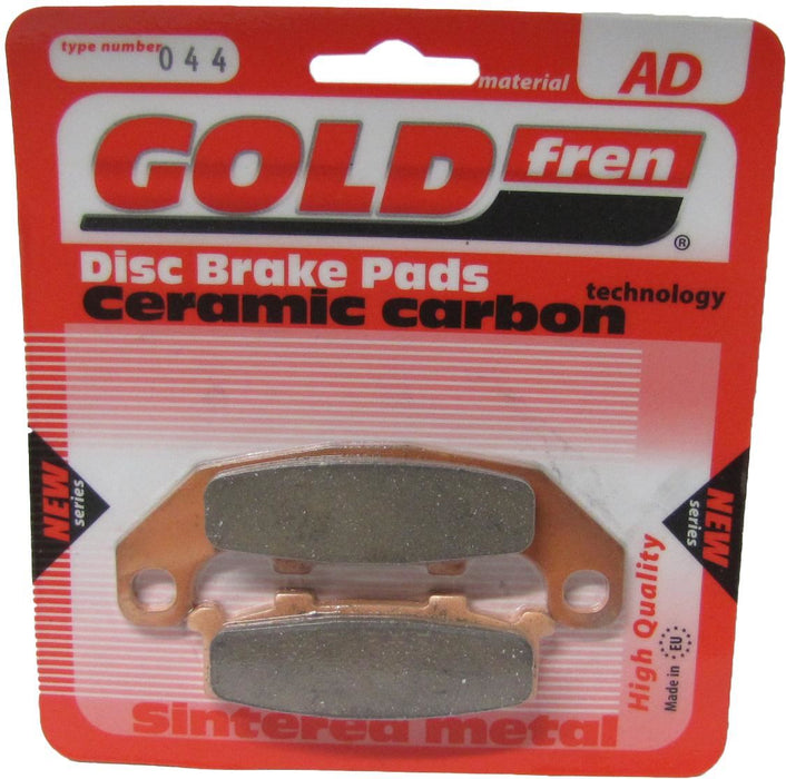 Front Right Goldfren Brake Pad Fits Kawasaki GPZ 400 R ZX400D4 1988