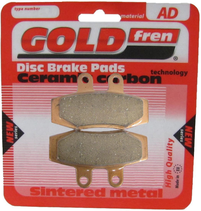 Rear Right Goldfren Brake Pad Fits KTM MX 125 1988