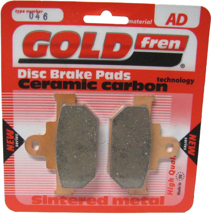 Front Right Goldfren Brake Pad Fits Suzuki DR 600 SF Raider SN41A 1985