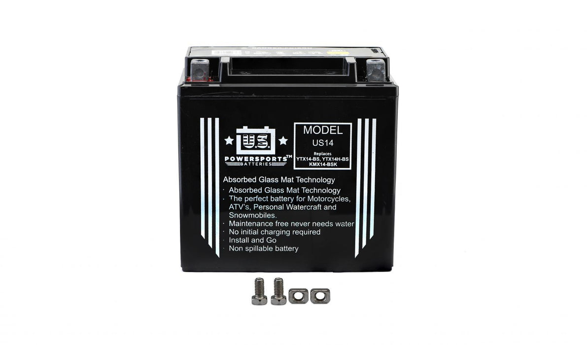 Powersport Sealed Battery Fits Piaggio MP3 125 4T L/C EFI Model 2008-2010