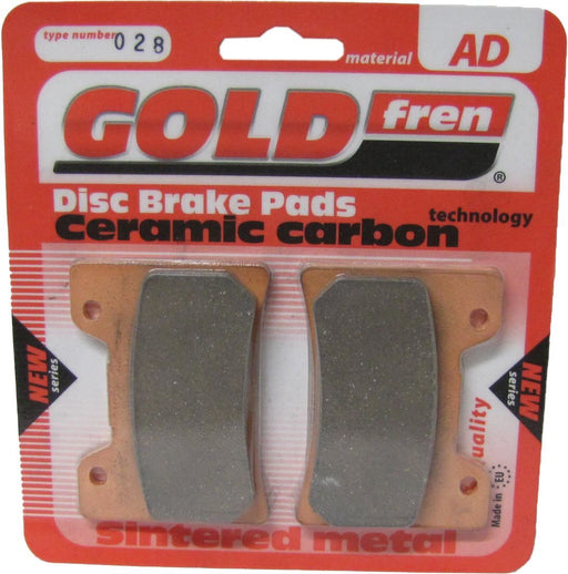 Front Right Goldfren Brake Pad Fits Yamaha VMX 1200 V MAX 3LR8 1993-1995