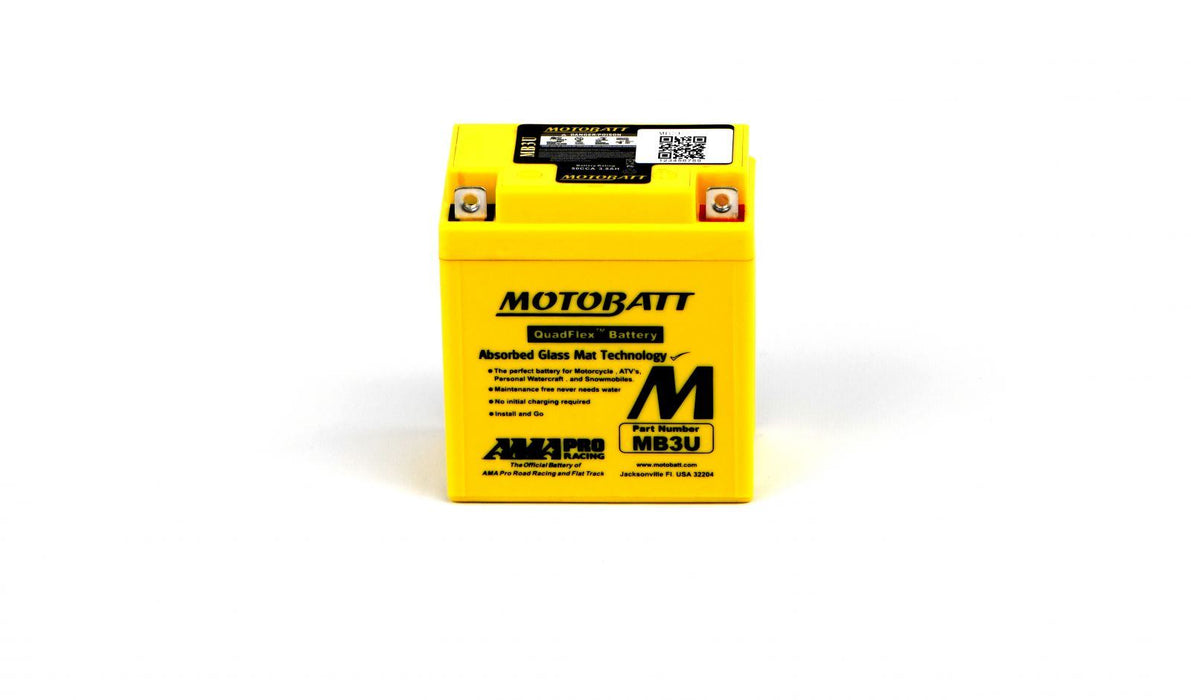 Motobatt Sealed Battery Fits Yamaha XT 350 G Trail MB3U 1995