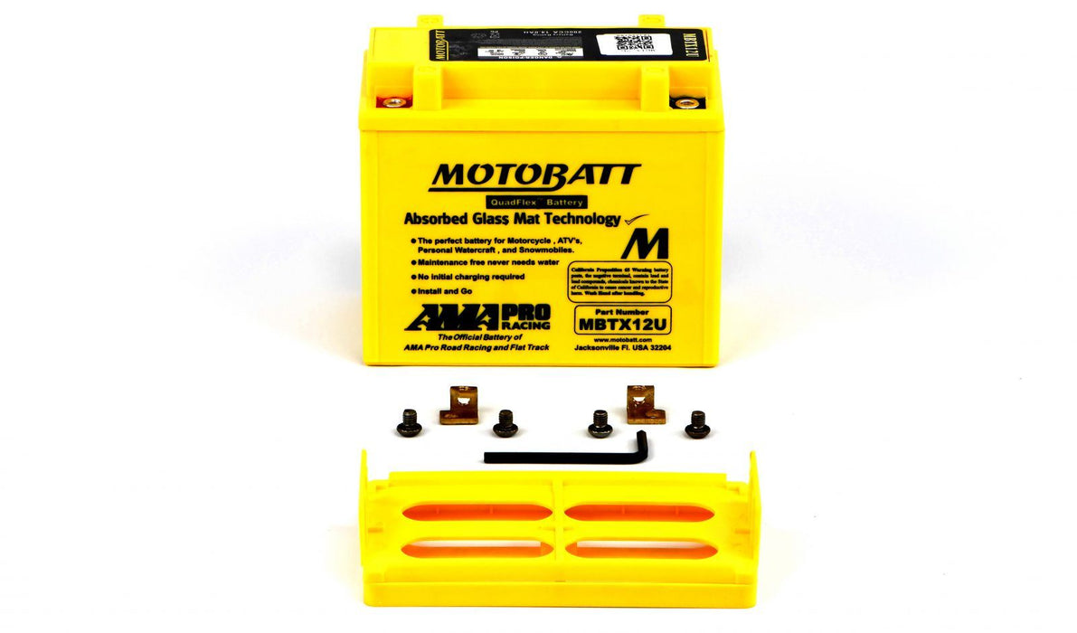 Motobatt Sealed Battery Fits Malaguti Madison 3 125 MBTX12U 2006-2009