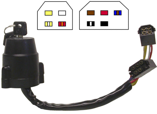 Ignition Switch For Yamaha XT 500 1976-1985