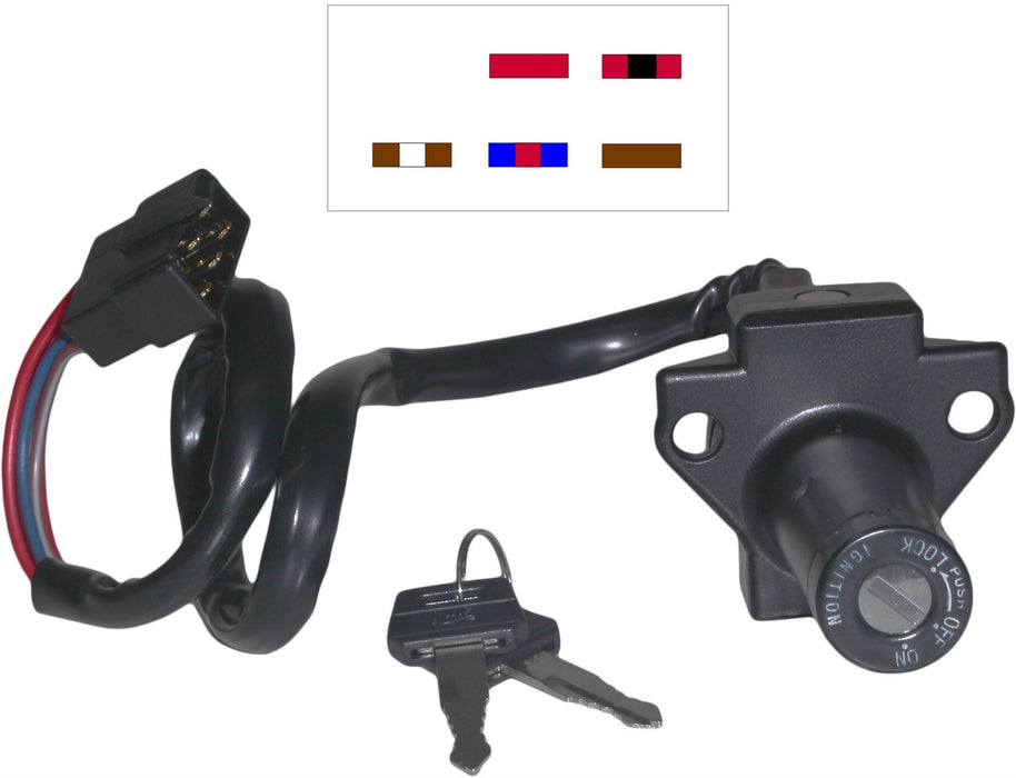 Ignition Switch For Honda VF 1100 CD V65 Magna SC12 1983