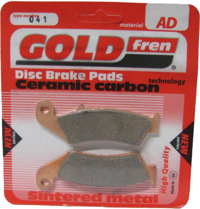 Front Right Goldfren Brake Pad Fits Kawasaki KLX 450 R AEF Austrailia 2014