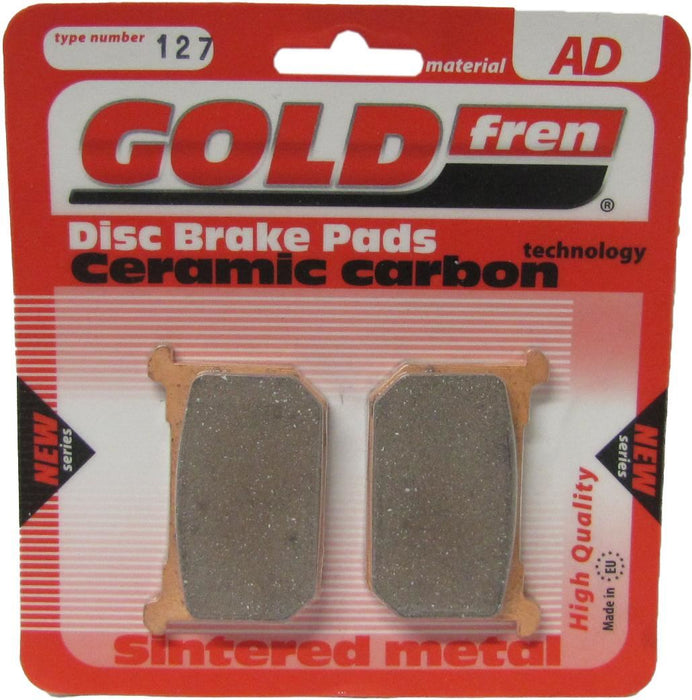 Rear Right Goldfren Brake Pad Fits Kawasaki GPZ 750 R1 KZ750R1 1982