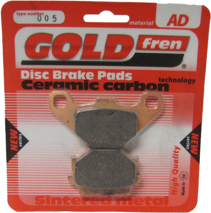Rear Right Goldfren Brake Pad Fits Yamaha YFM 90 RZ Raptor 2010