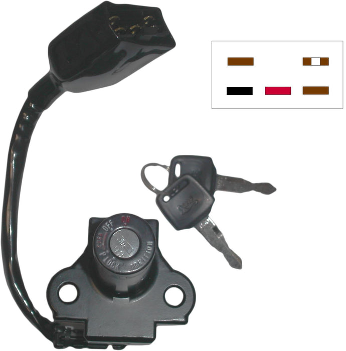 Ignition Switch For Honda CX 500 TCC Turbo 1982