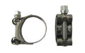 Mikalor 10X Exhaust Clamps 47-51mm All Stainless Steel inc Bolt – motorcycle part available from UK stock
