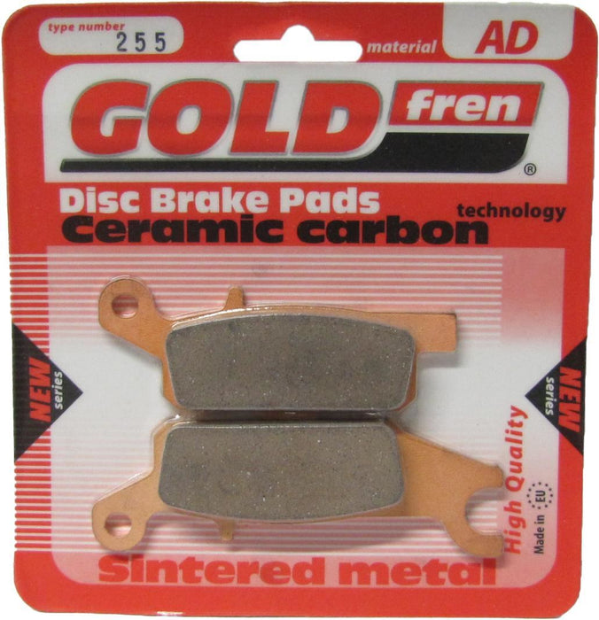 Rear Left Goldfren Brake Pad Fits Yamaha YFM 700 FGPZ Grizzly Rea2010
