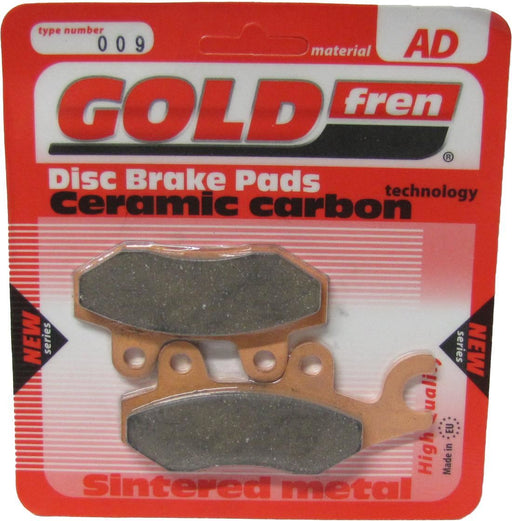 Front Right Goldfren Brake Pad Fits Yamaha YS 250 Fazer Brazil Import 2006-2010