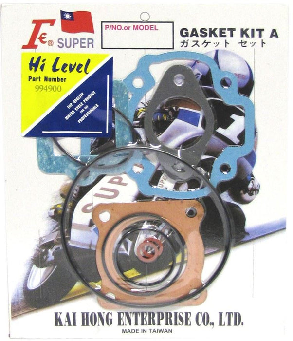 Full Gasket Set Fits Piaggio Zip, Quartz, Free, Typhoon, Liberty 50 (Air Cooled)