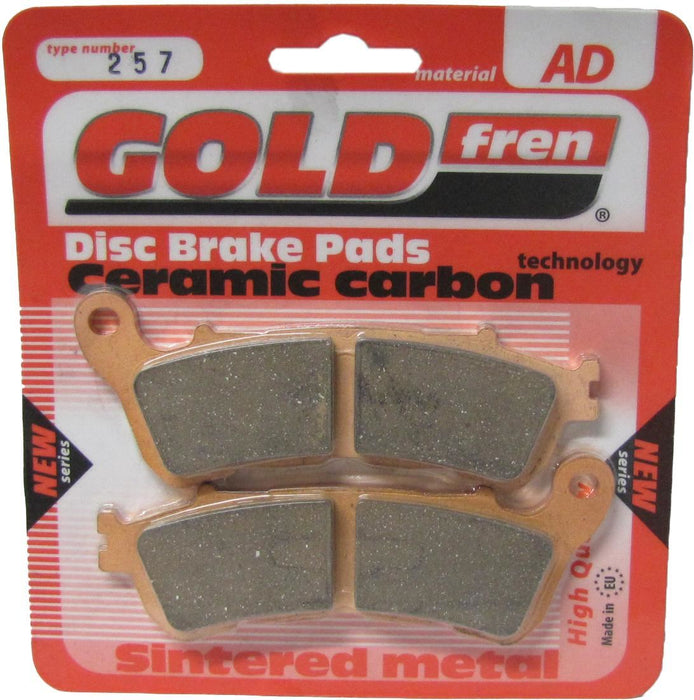 Front Right Goldfren Brake Pad Fits Honda SH 125i C Model 2012