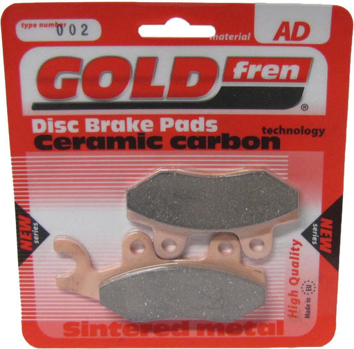 Front Right Goldfren Brake Pad Fits Yamaha YFZ 450 X Quad 5D3D 2008