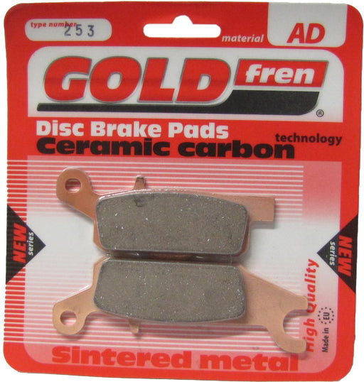 Front Right Goldfren Brake Pad Fits Yamaha YFM 700 FGPZ Grizzly 2010