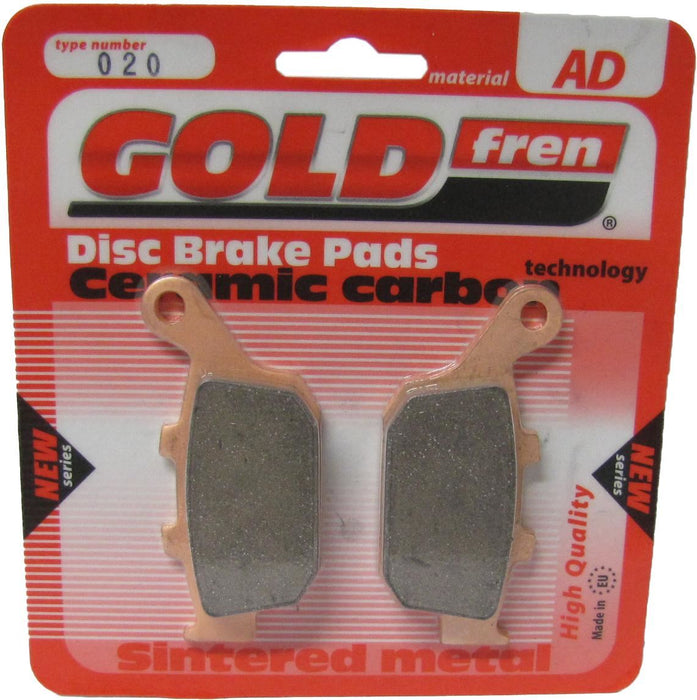 Rear Right Goldfren Brake Pad Fits Yamaha XJ6-NA Diversion 2009
