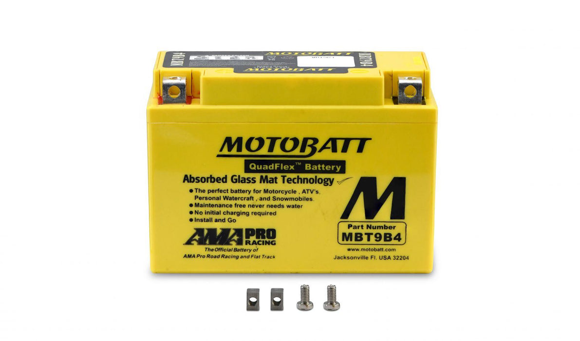 Motobatt Sealed Battery Fits Yamaha YZF R6 5MTB MBT9B4 2002