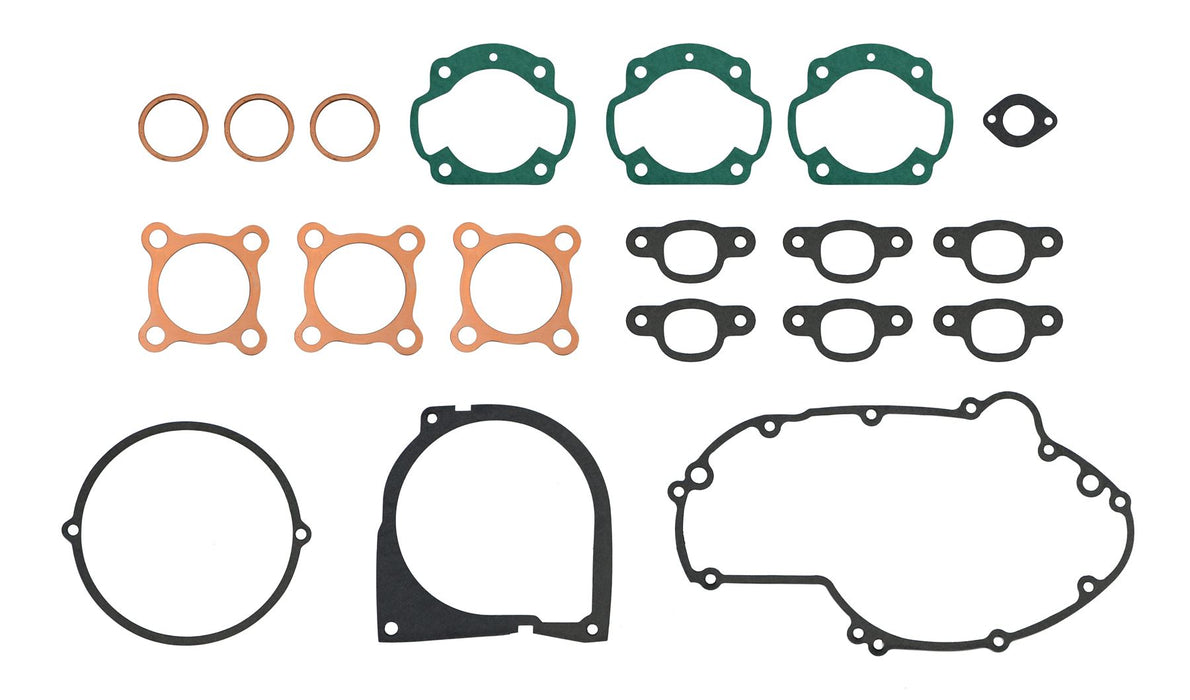 Vollständiger Dichtungssatz passend für Kawasaki H1, D, E, F, KH500 3 Zylinder 1970-1976