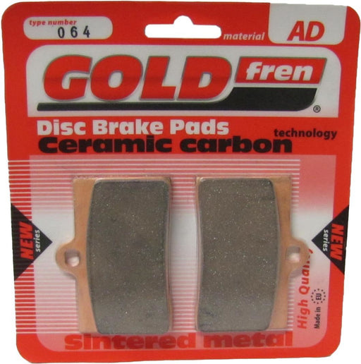 Front Right Goldfren Brake Pad Fits Yamaha SZR 660 4SU1 1995-1996