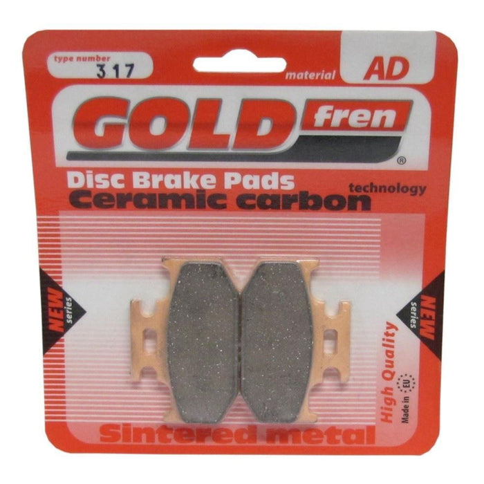 Yamaha YXR 700 Rhino 4x4 SE Brake Disc Pads Parking Brake Goldfren 2009-2009