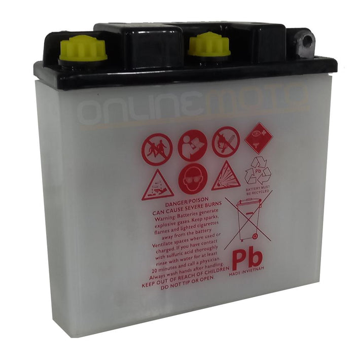Motorcycle Battery Fits Piaggio Ciao Catalitico 50 B39-6 B39-6 6 Volt 1999-2005