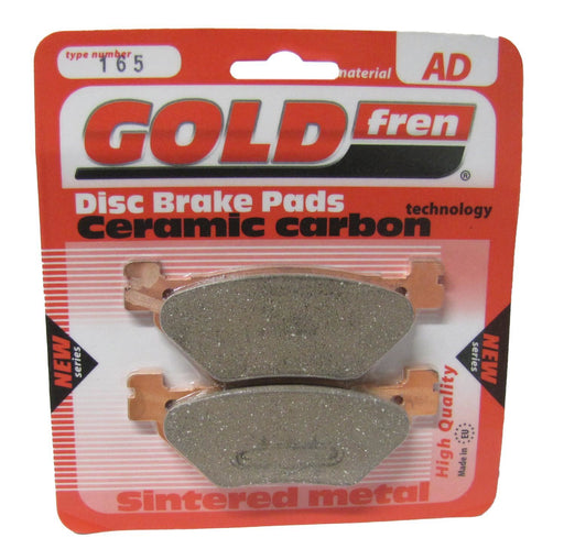Rear Right Goldfren Brake Pad Fits Yamaha XVS 1300 A Midnight Star 11C3 2009
