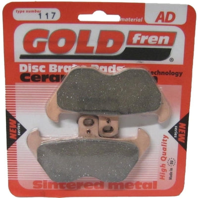 Front Right Goldfren Brake Pad Fits BMW R 850 R ABS 1998-2002