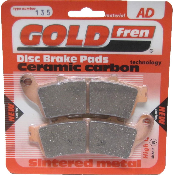 Front Right Goldfren Brake Pad Fits Honda NSS 250 -1 Forza 2001