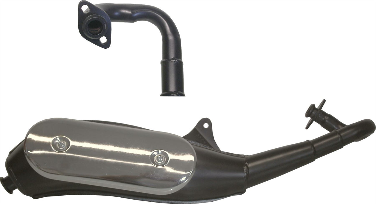 Motorcycle Exhaust Fits Piaggio Zip 50 SP (2T) (L/C) 1996