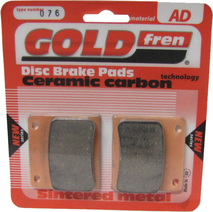 Rear Right Goldfren Brake Pad Fits Kawasaki K Z 1000 A2 1978