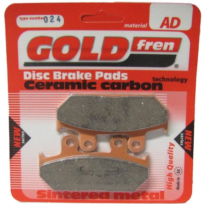 Front Right Goldfren Brake Pad Fits Honda GL 1500 SEV Gold Wing 1997