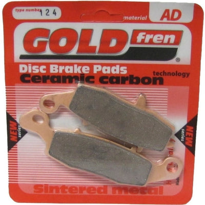 Front Right Goldfren Brake Pad Fits Suzuki SV 650 S-K9 Half Faired/No ABS 2009