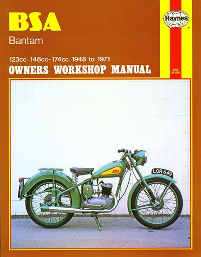 Haynes Manual BSA Bantam D1-D14/4 48-71, Sports, Trials, Silver, Deluxe