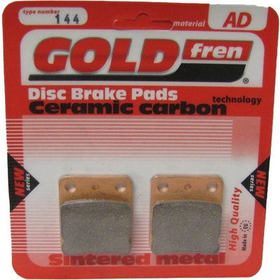 Front Left Goldfren Brake Pad Fits Yamaha YFM 350 FGY Grizzly 4WD 5UHW 2009