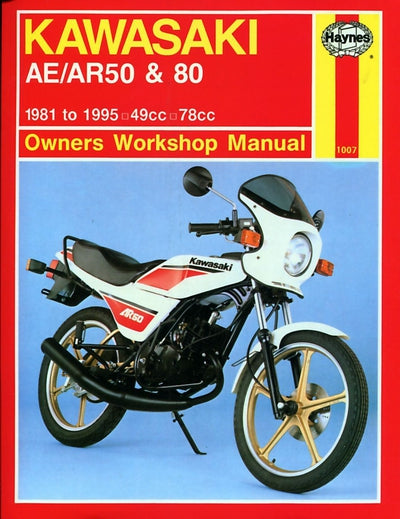 Haynes Manual Kawasaki AE50, AR50, AE80, AR80 81-95