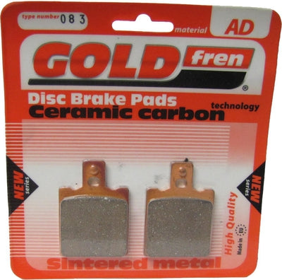 Rear Right Goldfren Brake Pad Fits Honda NSR 125 R1 2001