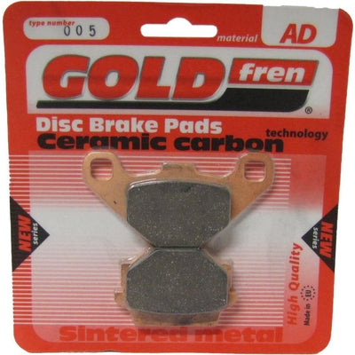 Rear Right Goldfren Brake Pad Fits Husqvarna TE 510 1990-1991