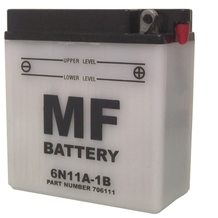 MF Battery 6N11A-1B (L:120mm x H:129mm x W:60mm)